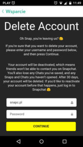 usuwanie-konta-snapchat